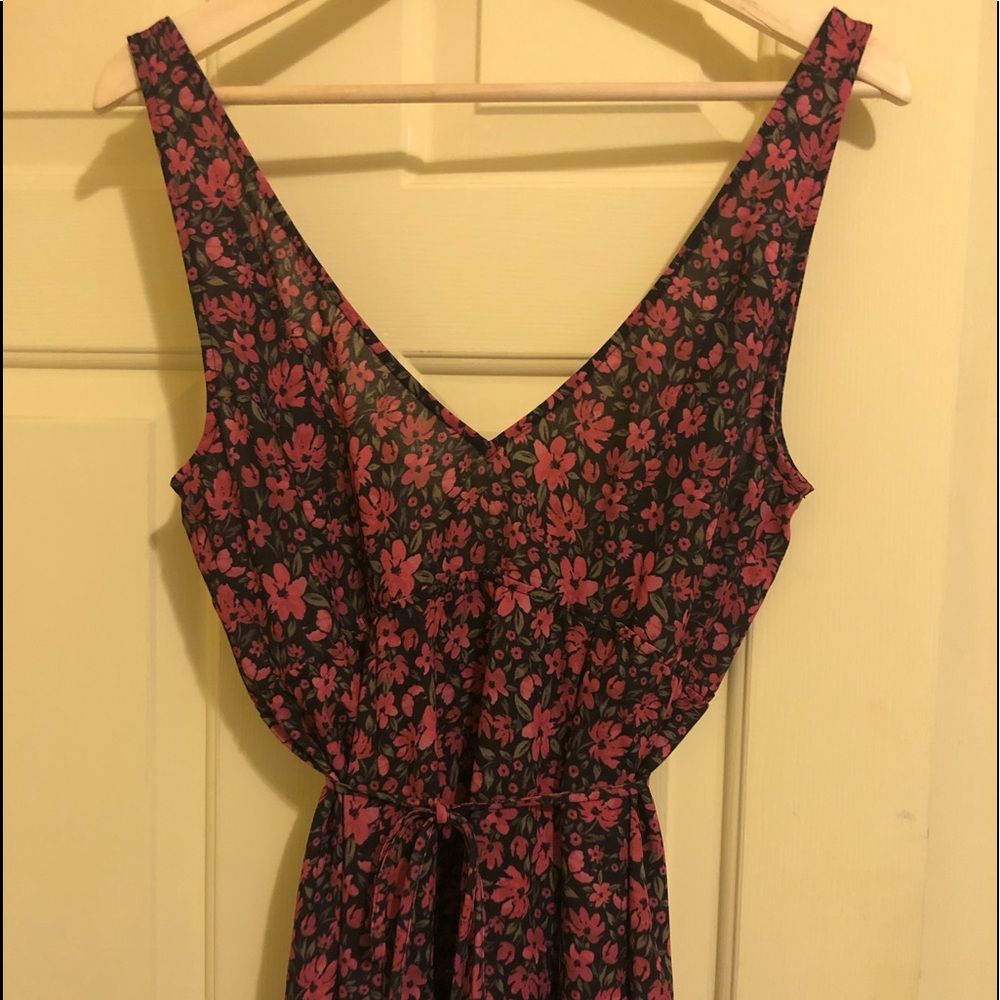 Christy Dawn Pink Wildflower Wrap Dress